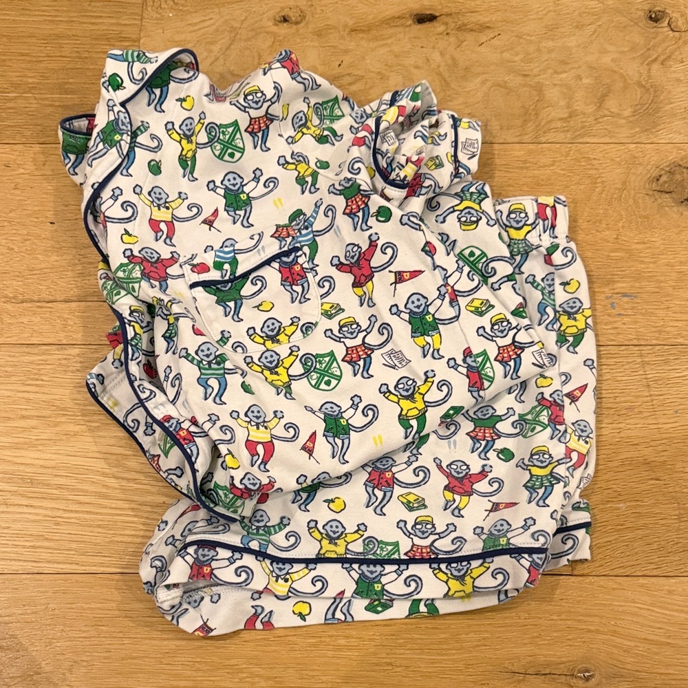 roller rabbit back to school pajamas